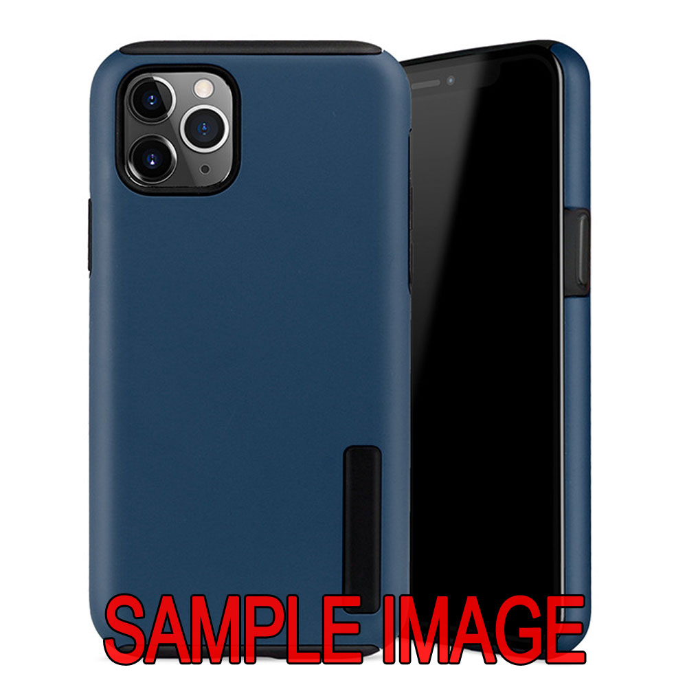 ''Galaxy J3 (2018), Achieve, Star, Galaxy Express Prime Ultra Matte Armor Hybrid Case (Navy Blue)''